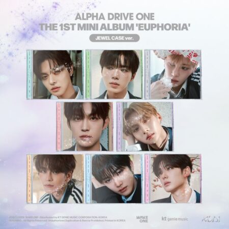 [8CD SET] ALPHA DRIVE ONE - 1st Mini Album [EUPHORIA] (JEWEL CASE Ver.)