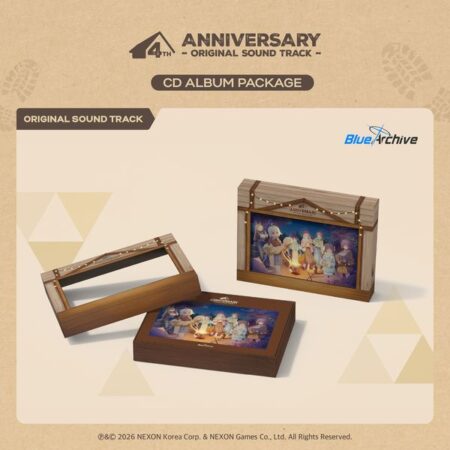 BLUE ARCHIVE 4th ANNIVERSARY OST (CD ALBUM PACKAGE)