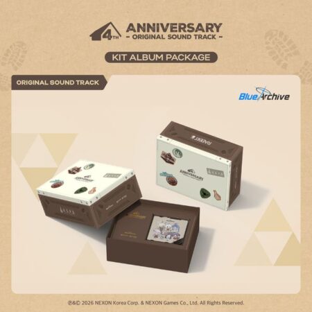 BLUE ARCHIVE 4th ANNIVERSARY OST (KIT ALBUM PACKAGE)