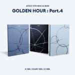 [3CD SET] ATEEZ – 13th Mini Album [GOLDEN HOUR Part.4]