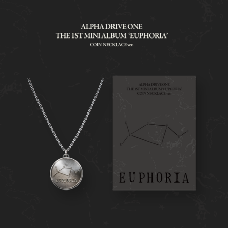 ALPHA DRIVE ONE - 1st Mini Album [EUPHORIA] (COIN NECKLACE Ver.) (LIMITED EDITION)