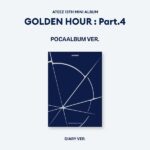 ATEEZ - 13th Mini Album [GOLDEN HOUR : Part.4] (POCAALBUM Ver.) (Diary Ver.)