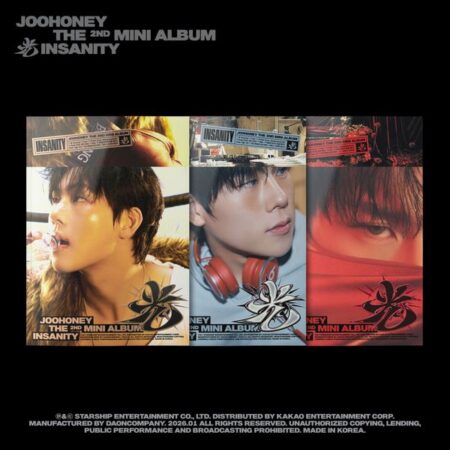 JOOHONEY - 2nd Mini Album [光 (INSANITY)] (Random Ver.)