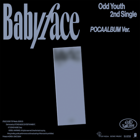 ODD YOUTH - 2nd Single Album [Babyface] (POCA ALBUM Ver.)
