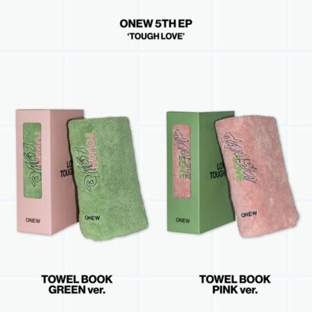 ONEW - 5th Mini Album [TOUGH LOVE] (TOWEL BOOK Ver.) (Random Ver.)