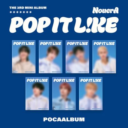 [7CD SET] NouerA - 3rd Mini Album [POP IT LIKE] (POCA Ver.)