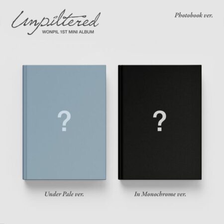 WONPIL - 1st Mini Album [Unpiltered] (Photobook Ver.) (Random Ver.)
