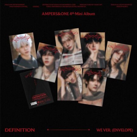 AMPERS&ONE - 4th Mini Album [DEFINITION] (WE Ver.) (Random Ver.)