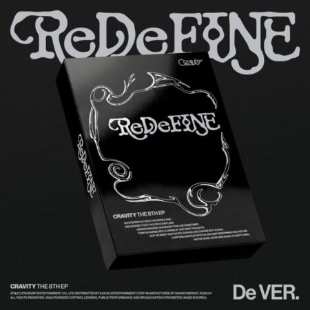 CRAVITY - 8th Mini Album [ReDeFINE] (De Ver.) (Limited Edition)