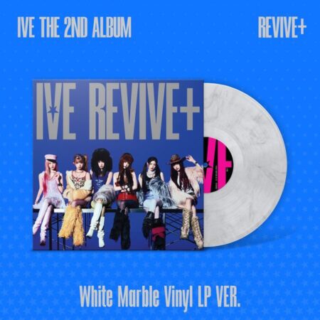 IVE - 2nd Album [REVIVE+] (White Marble Vinyl LP Ver.) (Limited Edition)