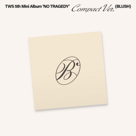 TWS - 5th Mini Album 'NO TRAGEDY' COMPACT Ver. (BLUSH) (Ramdom Ver.)
