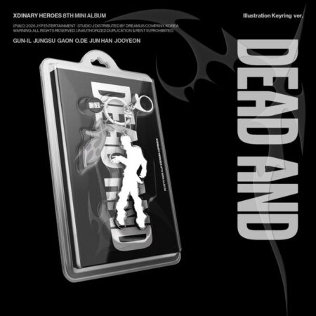 Xdinary Heroes - 8th Mini Album [DEAD AND] (Illustration Keyring Ver.) (Random Ver.)