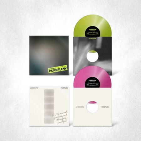 [2CD SET] LE SSERAFIM - 2nd Studio Album ‘PUREFLOW’ pt.1 (Vinyl Ver.)
