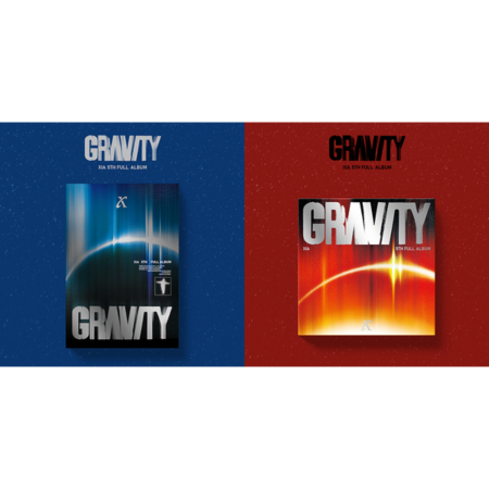 [2CD SET] XIA - 5th FULL ALBUM [GRAVITY] (Cosmic Ver.+Orbit Ver.)