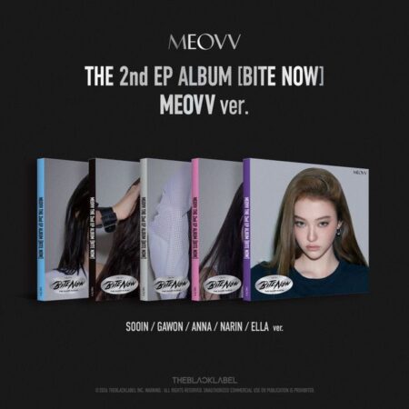 [5CD SET] MEOVV - THE 2nd EP ALBUM [BITE NOW] (MEOVV ver.)