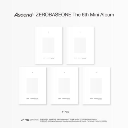[5CD SET] ZEROBASEONE The 6th Mini Album [Ascend-] 11 Ver.