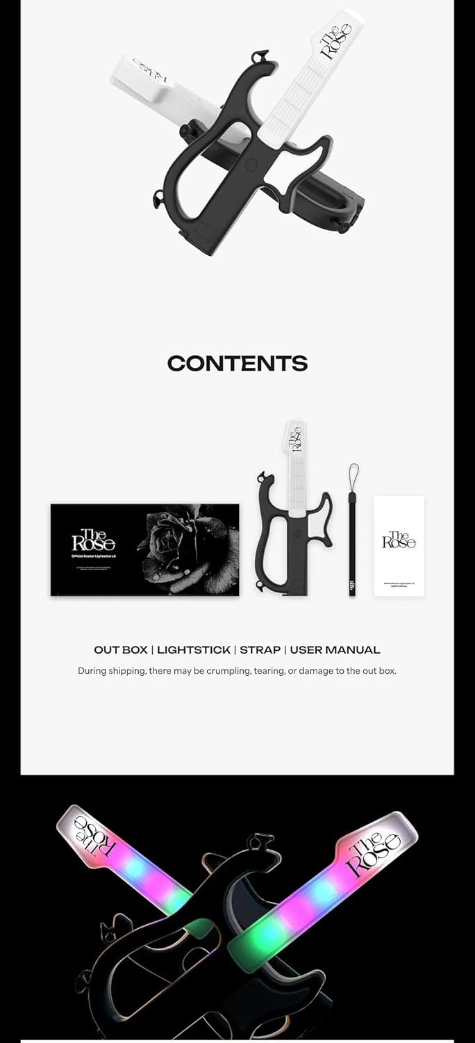 The ROSE OFFICIAL LIGHT STICK Ver.2 ROSTAR