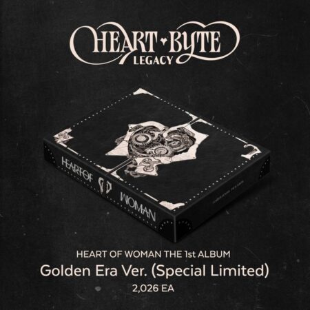 HEART OF WOMAN - 1st Album [Heart Byte : LEGACY] (Golden Era Ver.) (Special Limited) (2CD)