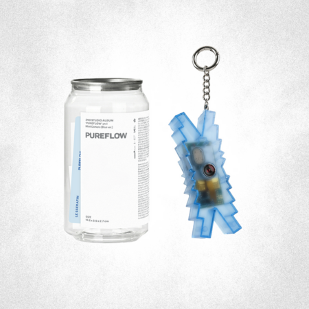 LE SSERAFIM - 2nd Studio Album ‘PUREFLOW’ pt.1 (Mini Camera Ver.) (Blue Ver.)