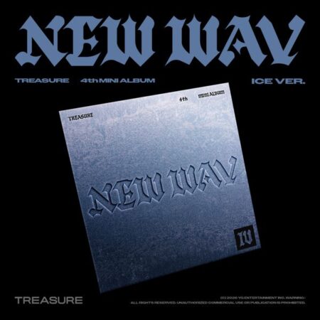 TREASURE 4th MINI ALBUM [NEW WAV] ICE VER.