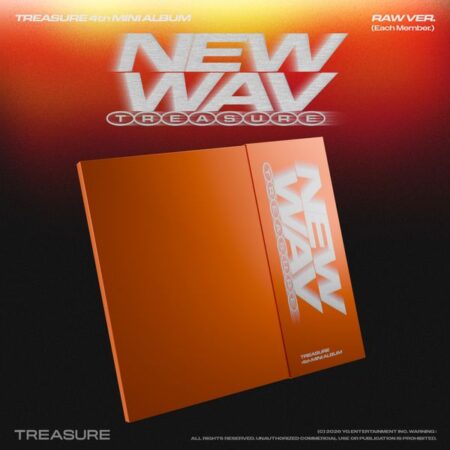 TREASURE 4th MINI ALBUM [NEW WAV] RAW VER. PARK JEONG WOO