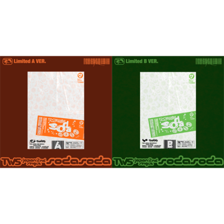 [2CD SET] TWS - JAPAN 2nd Single Album [SODA SODA] (Limited Edition)