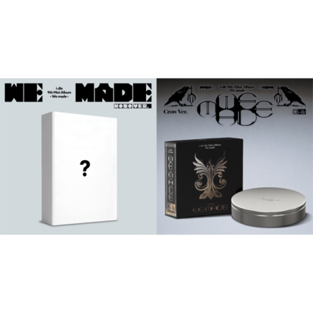 [2CD SET] i-dle - 9th Mini Album [We made] (Mono Ver. + Crow Ver.)