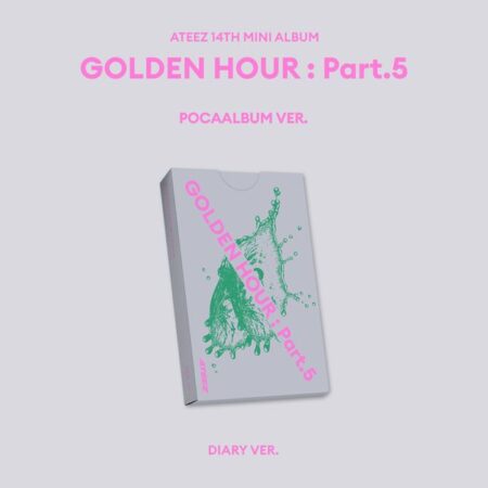 ATEEZ - 14th Mini Album [GOLDEN HOUR : Part.5] (POCAALBUM) (Diary Ver.)