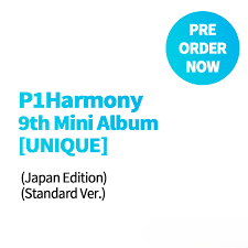 P1Harmony - 9th Mini Album [UNIQUE] (Japan Edition) (Standard Ver.)