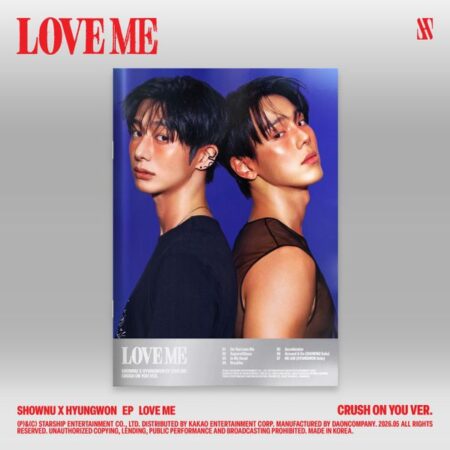 SHOWNU X HYUNGWON - EP Album [LOVE ME] (CRUSH ON YOU Ver.)
