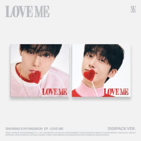 SHOWNU X HYUNGWON - EP Album [LOVE ME] (DIGIPACK Ver.) (Limited Edition) (Random Ver.)