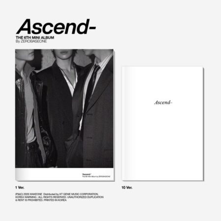 ZEROBASEONE The 6th Mini Album [Ascend-] Photobook Ver. (Random Ver.)