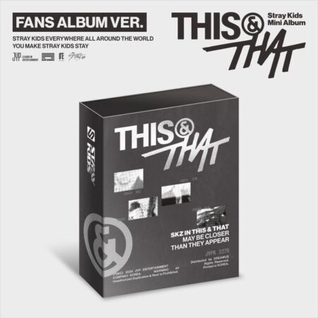 [FANS SHOP Gift] Stray Kids - 10th Mini Album [THIS & THAT] (FANS ALBUM Ver.)
