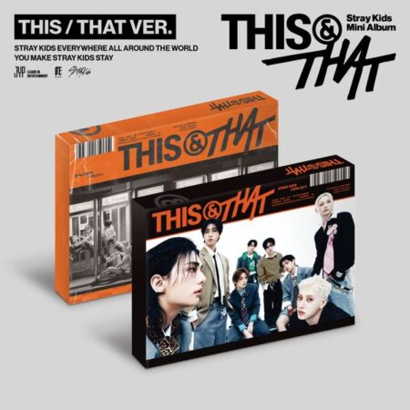 [FANS SHOP Gift] Stray Kids - 10th Mini Album [THIS & THAT] (Random Ver.)