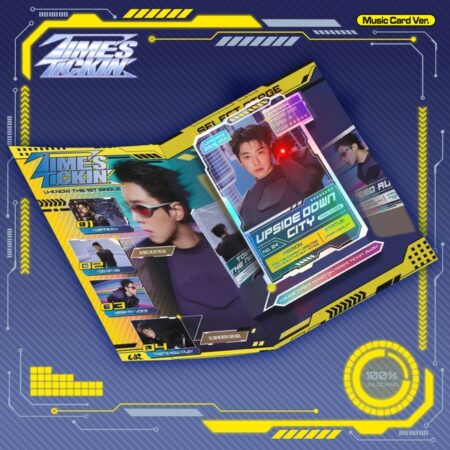 U-KNOW - 1st Single Album [Time's Tickin'] (Music Card Ver.) (SMART ALBUM)