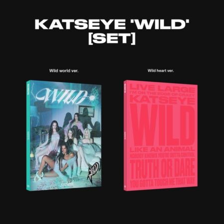 [2CD SET] KATSEYE - [WILD]