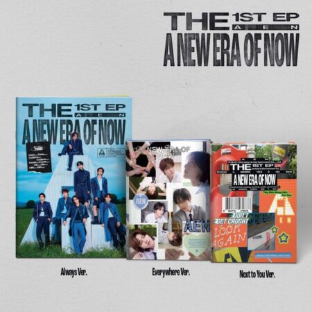 [3CD SET] AEN - 1st EP Album [A NEW ERA OF NOW] (Always Ver. + Everywhere Ver. + Next to You Ver.)