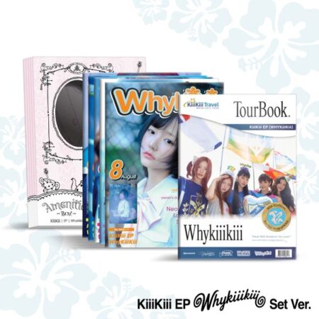 [3CD SET] KiiiKiii - EP Album [WhyKiiiKiii] (GUIDE BOOK + AMENITIES + SUMMER ISSUE Ver.)