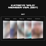 [5CD SET] KATSEYE - [WILD] (Member ver.)