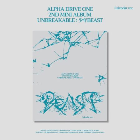 ALPHA DRIVE ONE - 2nd Mini Album [UNBREAKABLE : 少年BEAST] (Calendar Ver.)