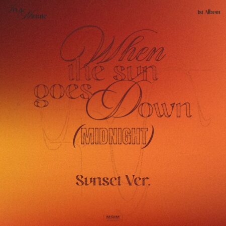 In A Minute - 1st Album [When the sun goes down : Midnight] (Sunset Ver.)