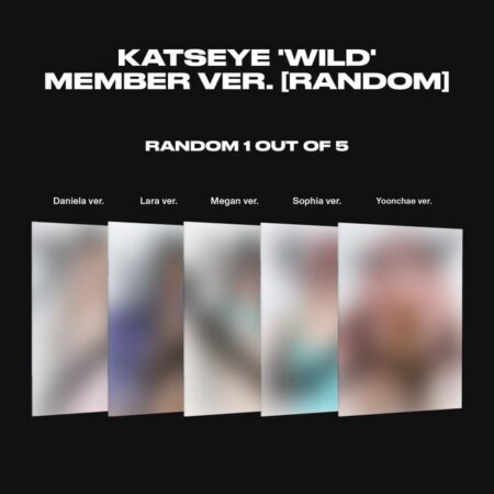 KATSEYE - [WILD] (Member ver.) (Random Ver.)