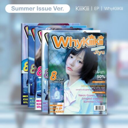 KiiiKiii - EP Album [WhyKiiiKiii] (SUMMER ISSUE Ver.) (Random Ver.)