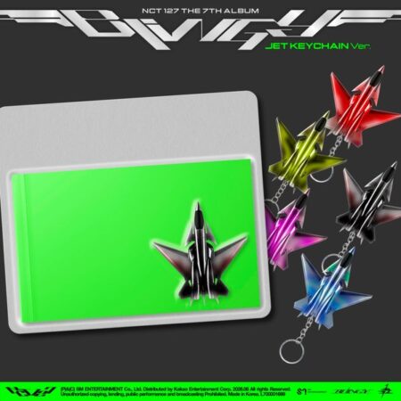 NCT 127 - 7th Album [BLINGY] (JET Keychain Ver.) (SMART ALBUM) (Random Ver.)