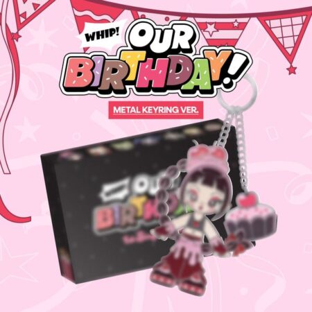 OURBIRTHDAY - 1st Single Album [Our Birthday] (METAL KEYRING Ver.) (Random Ver.)