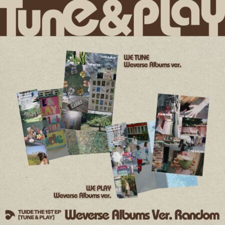 TUIDE - The 1st EP [TUNE & PLAY] (Weverse Albums ver.) (Random Ver.)