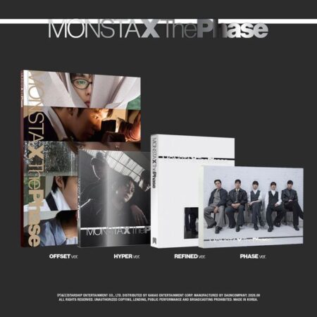 [4CD SET] MONSTA X - EP Album [The Phase]