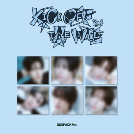 [6CD SET] KickFlip - 5th Mini Album [KICK OFF THE WALL Pt.1] (DIGIPACK Ver.)