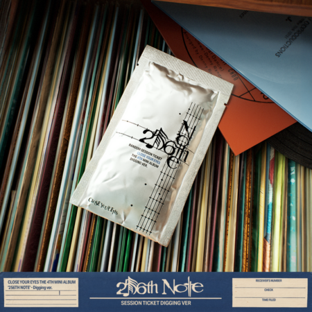 CLOSE YOUR EYES - 4th Mini Album [256th Note] (Digging Ver.)