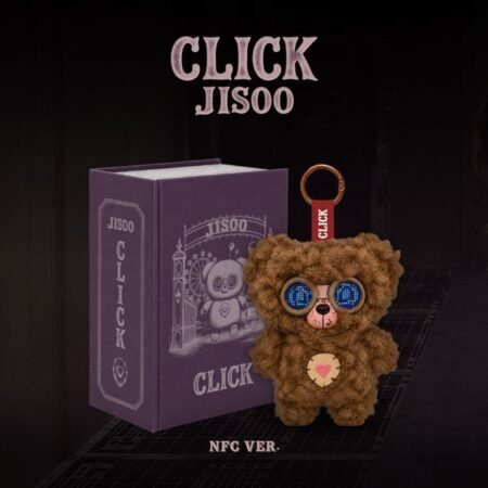 JISOO - Single Album [CLICK] CLICK BABY BEAR NFC VER.